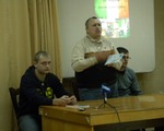 Упорядник книги Ярослав Іляш на презентації